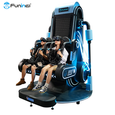 Libere todo o potencial da realidade virtual com o simulador de realidade virtual 9D 2.00*1.70*3.05m 5.1 Multiplayer de som envolvente