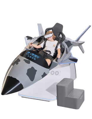 Mergulhe no Mundo da Simulação de Voo com Controles de Joystick VR Flight Simulator 395kg