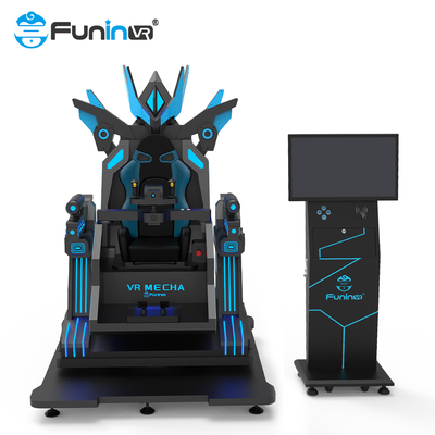 Revolucionária experiência de realidade virtual com controlador de joystick 9D VR Chair 360 graus de rotação