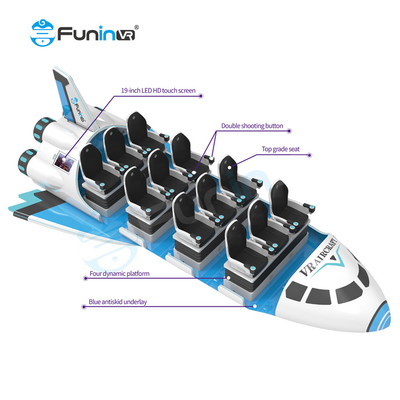 VR Warship Arcade: Transforme seu espaço em um país das maravilhas VR com VR Arcade Theme Park Motion Control e baixa manutenção