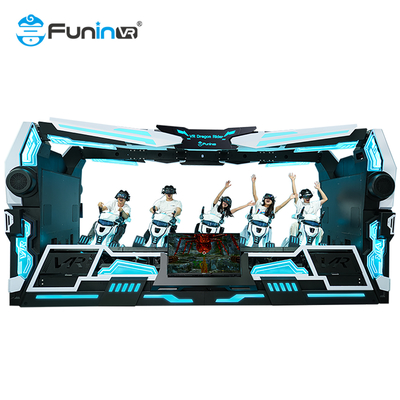 6180*2695*2825mm Cinema de Realidade Virtual 9D Com Efeitos de Iluminação Dinâmica Efeitos Visuais de Alta Definição