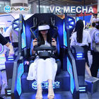 1 simulador das corridas de carros do jogador VR/realidade virtual F1 que conduz o simulador