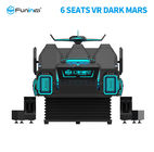6 o teatro atrativo 6 do cinema dos assentos VR assenta a obscuridade Marte do simulador de 9D VR