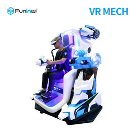 o simulador Mech de um jogador da máquina de jogo 220v de 0.7KW 9D VR Teamed acima a luta de Vr