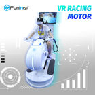 Simulador para múltiplos jogadores do movimento da motocicleta de VR com plataforma dinâmica do DOF