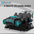 6 máquina da realidade virtual do simulador do cinema dos assentos 9D VR para a família 3.8KW