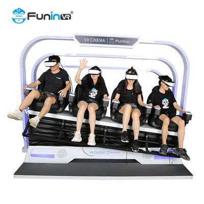 4 simulador do cinema do simulador 9D do vr dos assentos/máquina realidade virtual de Deepoon E3 9D
