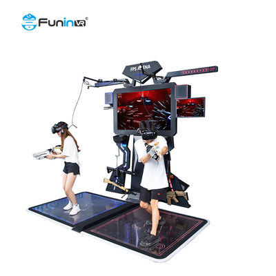 Máquina de jogo do simulador do simulador 9D VR do tiro da arcada VR do poder 0.7kw VR