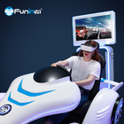 Simulador do kart do carro de competência VR da máquina de jogo de arcada VR de FuninVR 9d Mario com branco