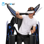 Parque temático interativo da experiência 9D VR Eagle VR da realidade virtual de Flight Simulator