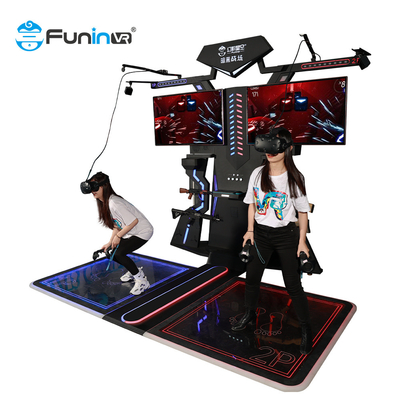 Vr do tiro do parque de diversões de VR que dispara no jogo de passeio da plataforma do vr interativo do equipement do jogo para 2 jogadores
