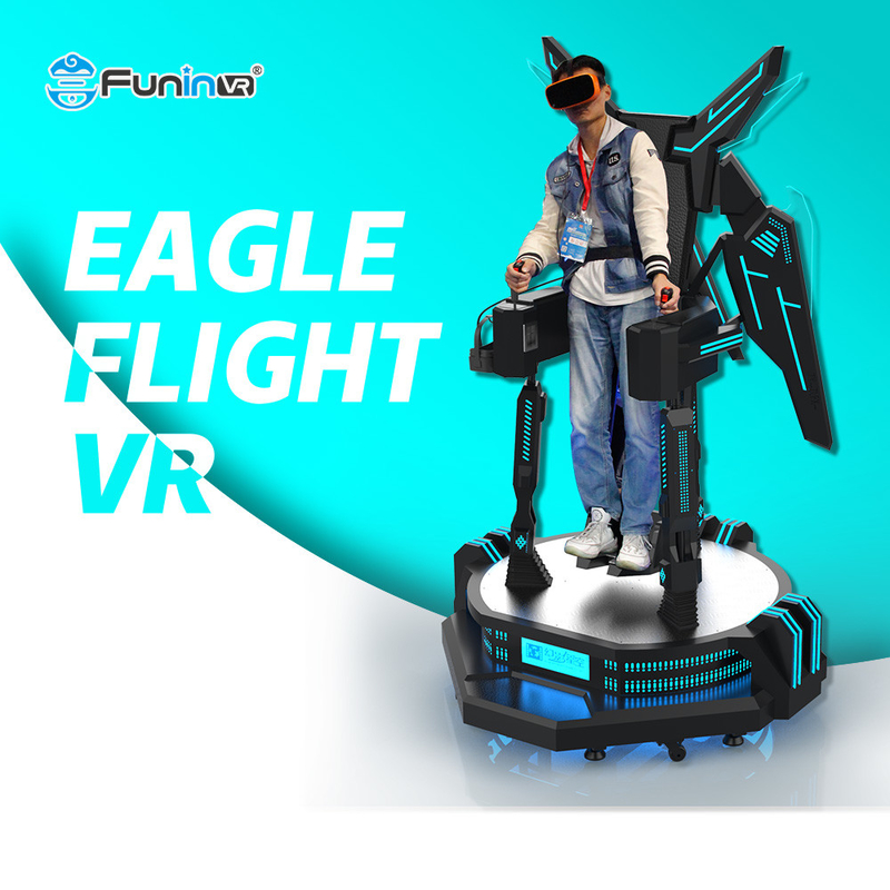 Flight Simulator voa o jogo de Skying e o jogo do tiro do tiro 9D VR no parque de diversões