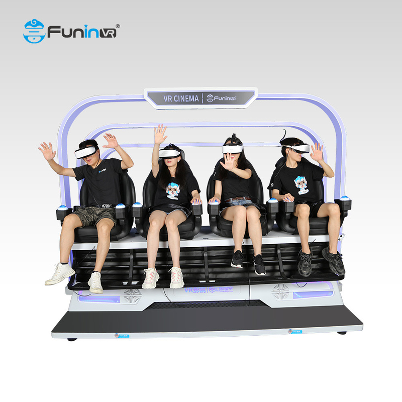 Efeitos realistas de vento / temperatura em assentos dinâmicos de cinema 9D VR DeepoonE3 Óculos VR