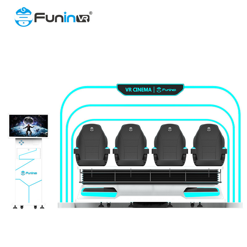 Leve o seu entretenimento para o próximo nível com o simulador de realidade virtual 9D e o controle de movimento em 360 graus