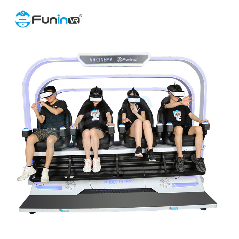 Experimente o futuro do entretenimento com o simulador de realidade virtual 9D Single-Platform 1709*3250*2280mm