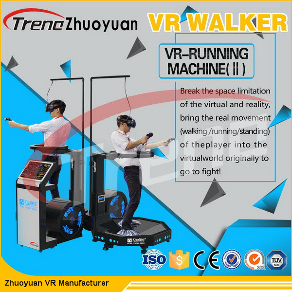 Caminhante interativo do simulador de uma realidade virtual de 360 graus para Multiplayers