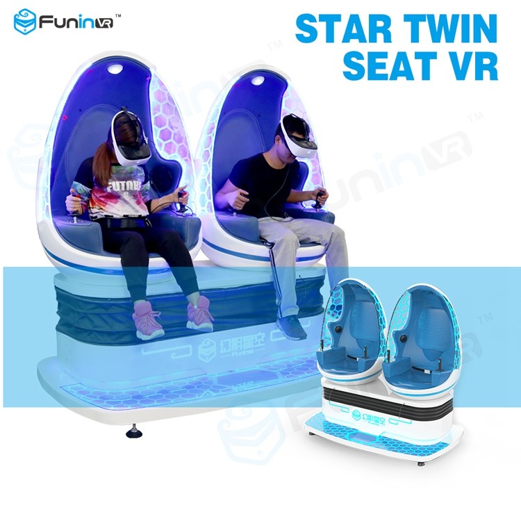Simulador de passeio luxuoso do movimento do cinema da realidade virtual da cabine 9D/VR para o parque temático