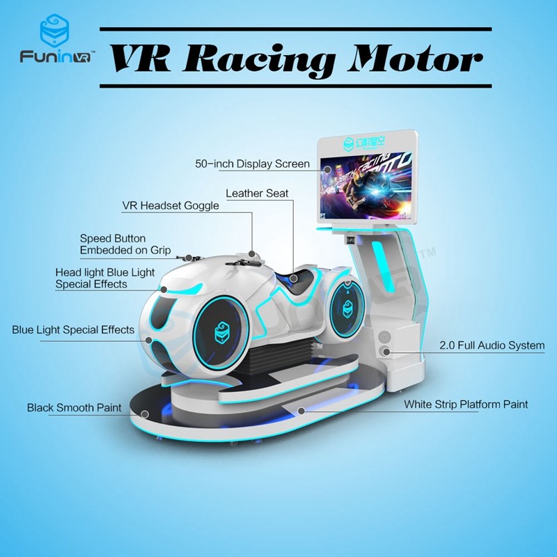 Condução de carro do simulador do shopping 9D VR competindo a máquina de jogo do simulador de Vr