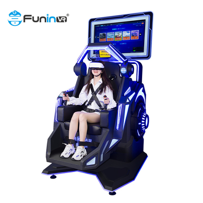 realidade 9D virtual que compete a máquina de jogo 360 cadeira do movimento da rotação VR do grau para o parque temático