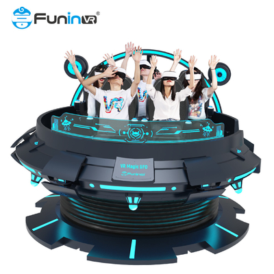 equipamento de jogo de 4D 5D 5 Seat Vr uma rotação de 360 graus