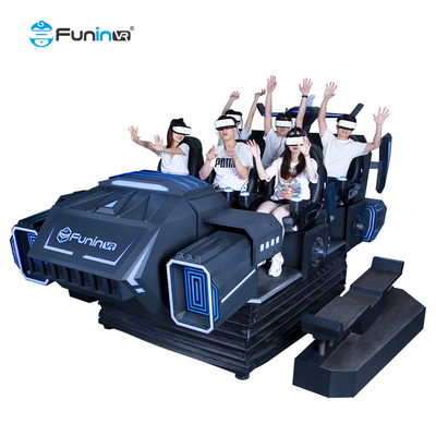 Vista panorâmica escura de Arcade Game Machine 360° do simulador dos assentos 9d VR de Marte 6