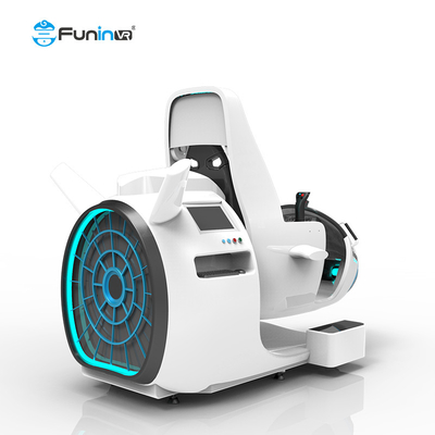 Fibra de vidro 1,5 máquina de jogo plana do voo VR do simulador do voo da realidade virtual do quilowatt