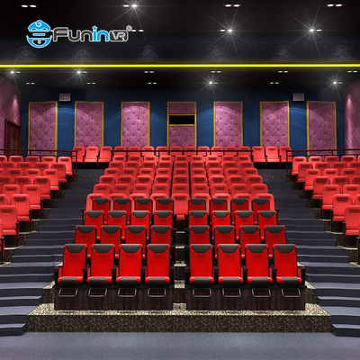 Cinema 5D personalizado de 9-48 lugares com efeitos especiais de relâmpago