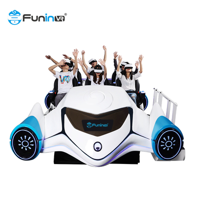 Simulador de realidade virtual 9D de alta segurança de 1350 kg para experiência de parque temático de arcade VR