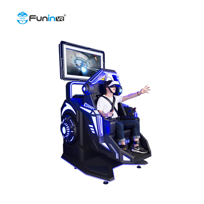 Simulador de realidade virtual 9D multijogador com tema dinâmico extremo 360 graus de rotação