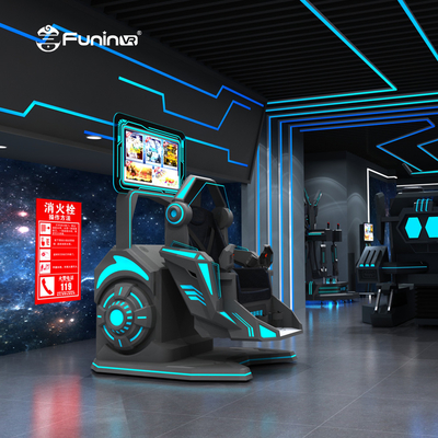 Multiplayer Adventure Park 9D VR Simulator com VR Headset Plataforma de Metal AC220V Potência