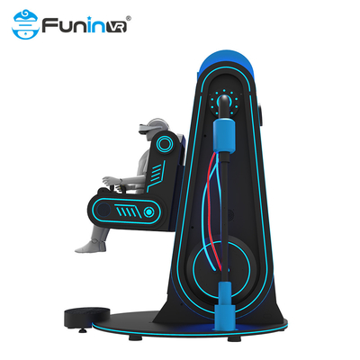 Rotação de 360 graus e controlador de joystick no nosso simulador de realidade virtual 9D AC220V