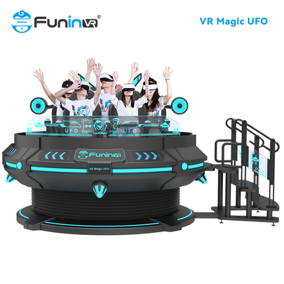 Atualize seu negócio de entretenimento com 6 lugares 9D VR VR Cinema Voltagem 220V / 2.4KW e Computador I5 1650 8G 240G
