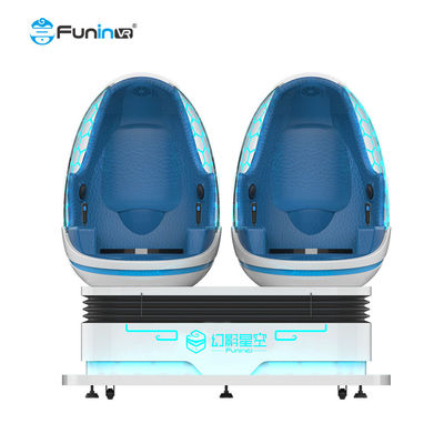 1 simulador dos assentos 9D VR dos assentos 3 de Seat 2/360 graus que gerenciem a cadeira do ovo de VR para o parque de diversões