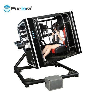2.5KW 1 simulador do parque temático do vr do jogador 720 VR Flight Simulator