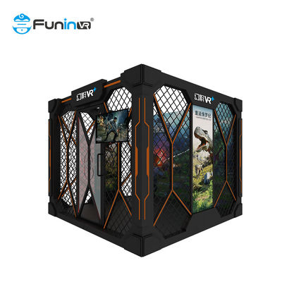 Simulador do jogo do tiro do jogador VR da carga avaliado 600kg 9D VR Arcade Machine 4