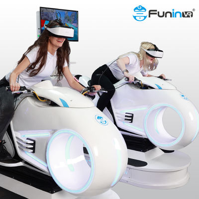Simulador Arcade Machine Interactive VR do grau 9D VR Moto do moto 360 do passeio VR do parque de diversões