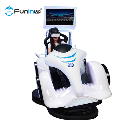 Simulador do kart do carro de competência VR da máquina de jogo de arcada VR de FuninVR 9d Mario com branco