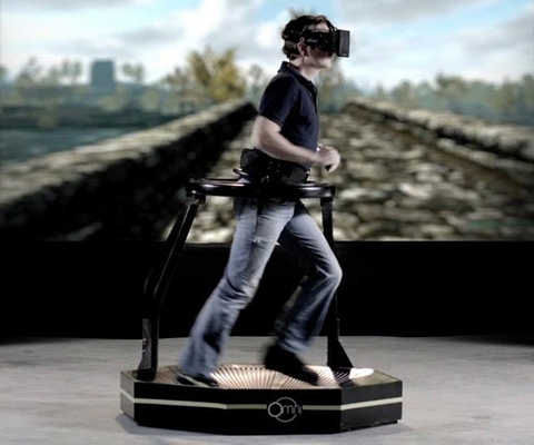 Plataforma de passeio de passeio da realidade virtual da escada rolante 360 do jogo de Odt do simulador do Kat VR